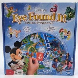 Disney Eye Found It Hidden Picture Game Giant 6ft Board 2015 New Sealed